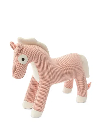 Pre-owned Hermes 2010s Cheval Honore Toy In Orange