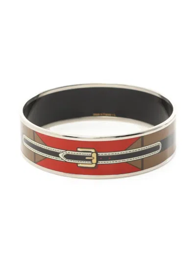 Pre-owned Hermes 2010s Enamel Gm Bangle