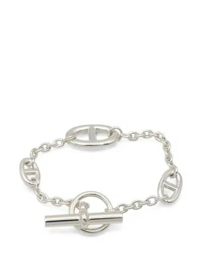 Pre-owned Hermes 2010s Farandole Bracelet In Silver