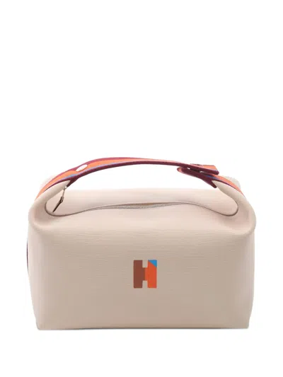 Pre-owned Hermes 2010s Gm Bride A Brac Canvas Tote Bag In Neutral