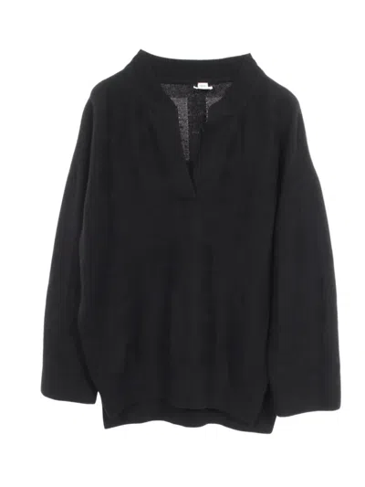 Pre-owned Hermes 2010s H Jacquard Sweater In Black