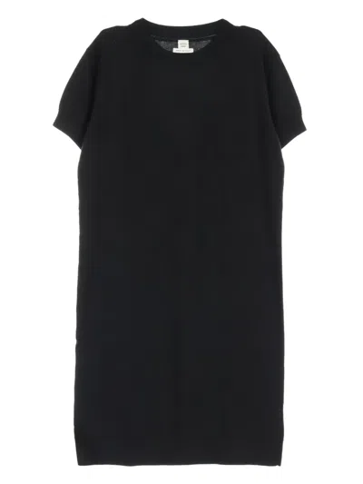 Pre-owned Hermes 2010s H Lift Silk Dress In Black
