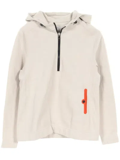 Pre-owned Hermes 2010s Half-zip Hoodie In Grey