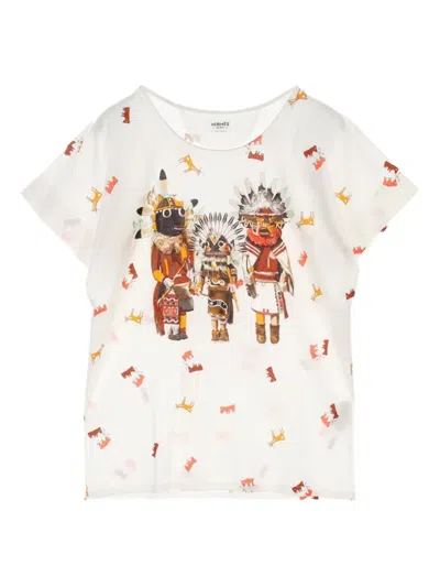 Pre-owned Hermes 2010s Kachinas T-shirt