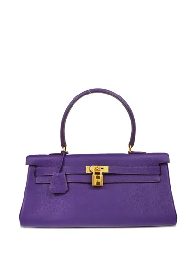 Pre-owned Hermes 2010s Kelly Leather Top-handle Bag
