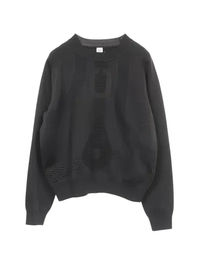 Pre-owned Hermes 2010s Knitted Sweater In Black