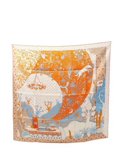 Pre-owned Hermes 2010s Le Premier Chant Scarf
