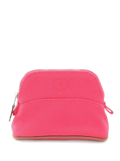 Pre-owned Hermes 2010s Mini Boldie 15 Cosmetic Pouch