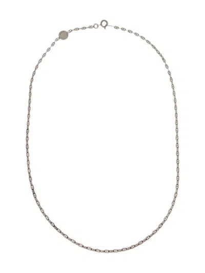 Pre-owned Hermes 2010s Mini Chaine D'ancre Necklace