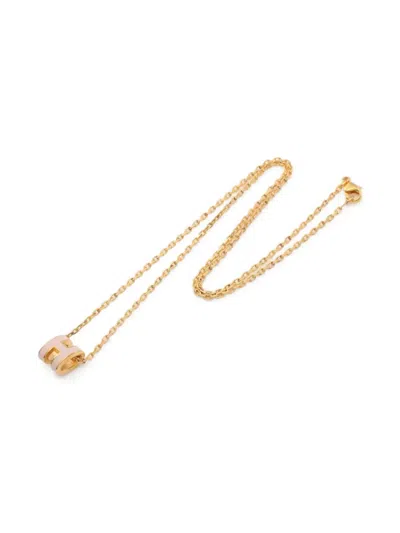 Pre-owned Hermes 2010s Mini Pop H Pendant Necklace
