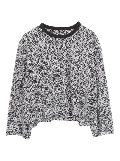 Pre-owned Hermes 2010s Naoussa Chain-print T-shirt In Black