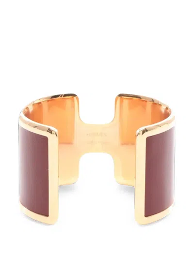 Pre-owned Hermes 2010s Olympe Bangle In Gold