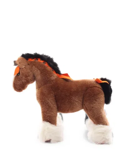 Pre-owned Hermes 2010s Ppm Elmy Stuffed Toy In Brown