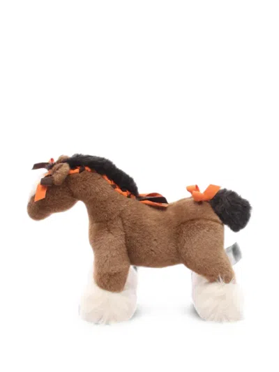 Pre-owned Hermes 2010s Ppm Elmy Stuffed Toy In Brown