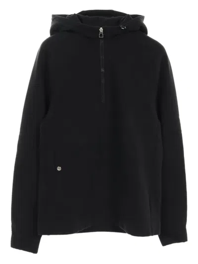 Pre-owned Hermes 2010s Serie Hoodie In Black