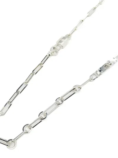 Pre-owned Hermes 2010s Sterling-silver Kelly Necklace