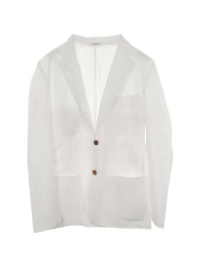 Pre-owned Hermes 2010s Tailored Jacket In White