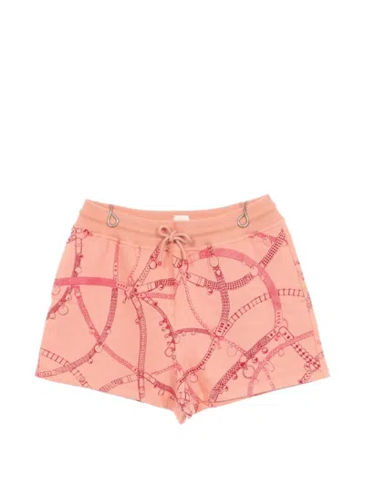 Pre-owned Hermes 2010s Tresor De Medor Shorts In Orange