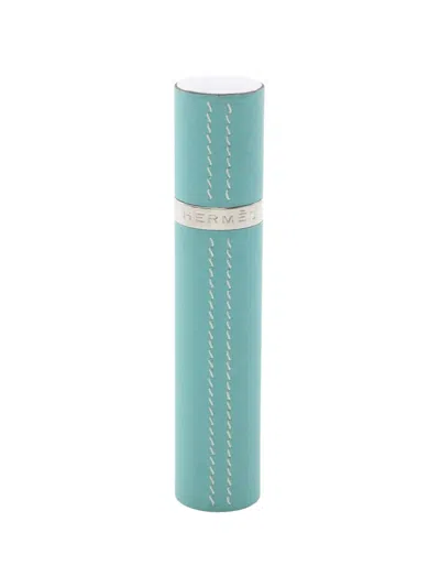Pre-owned Hermes 2010s Veau Swift Atomizer In Blue