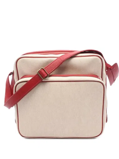 Pre-owned Hermes 2010s Victoria Shoulder Bag In Neutral