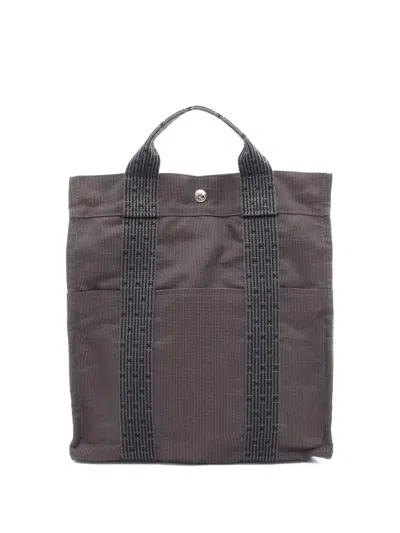 Pre-owned Hermes 2010s Yell Line Ado Mm Backpack In Brown