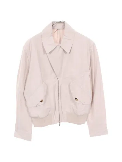 Pre-owned Hermes 2010s Zip-up Blouson Jacket In Pink