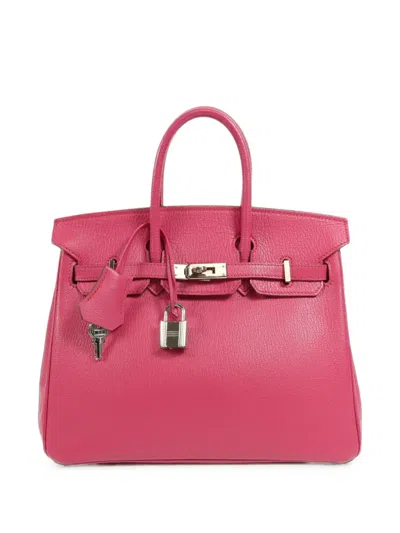 Pre-owned Hermes 2011 25 Birkin Tote Bag In Pink