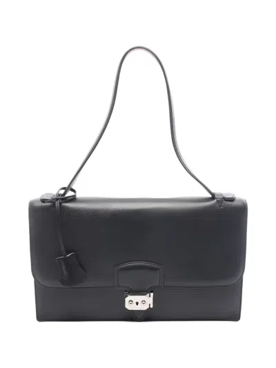 Pre-owned Hermes 2011 32 Elan Shoulder Bag In Black