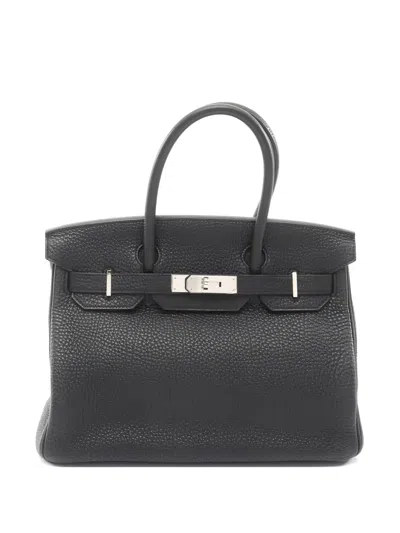 Pre-owned Hermes 2011 Birkin 30 Handbag In Black