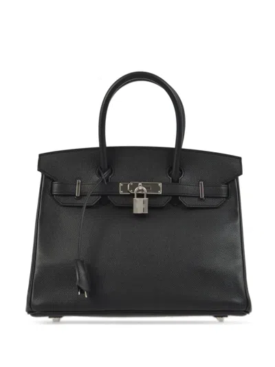 Pre-owned Hermes 2011 Birkin 30 Handbag In Black