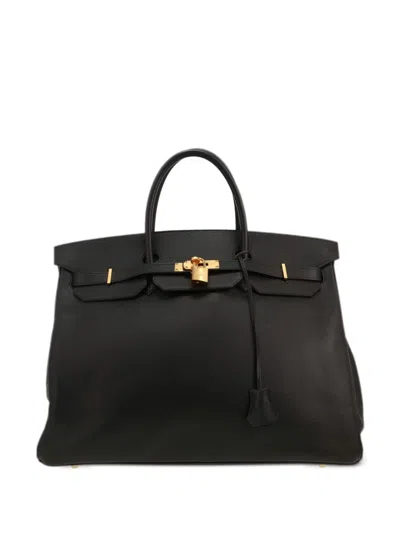 Pre-owned Hermes 2011 Birkin 40 Handbag In 黑色