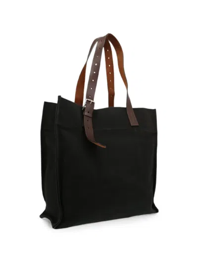 Pre-owned Hermes 2011 Etrivière Tote Bag In 黑色
