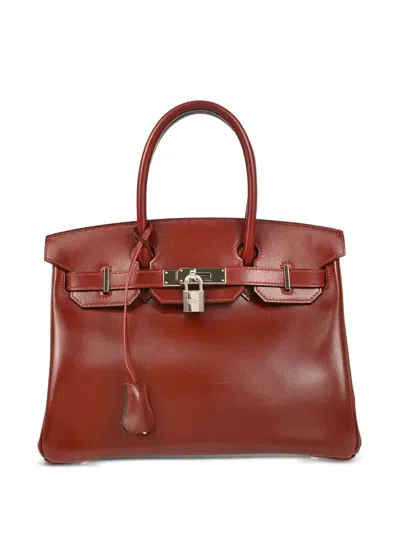 Pre-owned Hermes 2012 Birkin 30 Handbag In Brown
