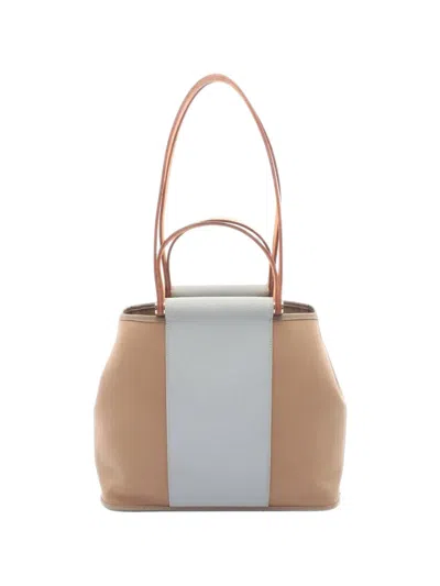 Pre-owned Hermes 2012 Pm Kabak Tote Bag In Neutrals