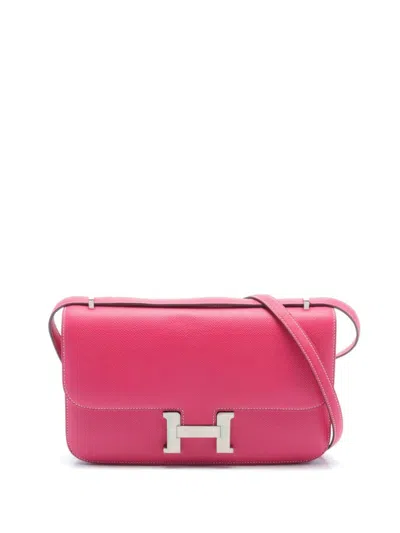 Pre-owned Hermes 2013 Constance Shoulder Bag In Pink