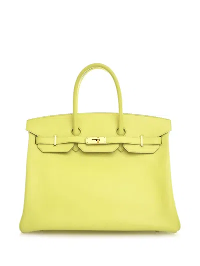 Pre-owned Hermes 2013 Epsom Birkin Retourne 35 Handbag