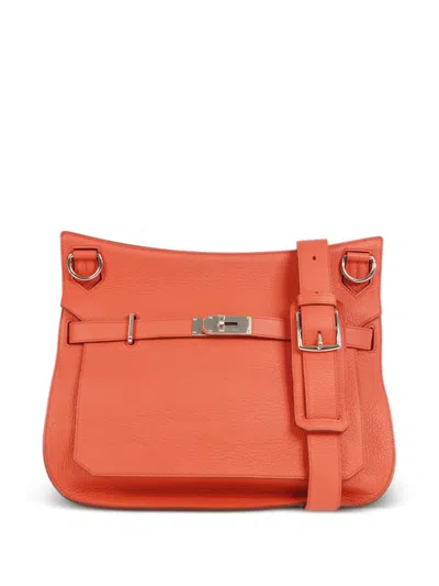 Pre-owned Hermes 2013  Jypsiere 37 Crossbody Bag In Pink