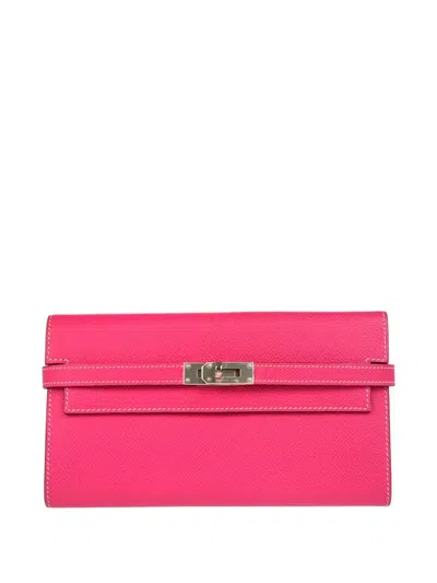 Pre-owned Hermes 2013 Kelly Leather Wallet