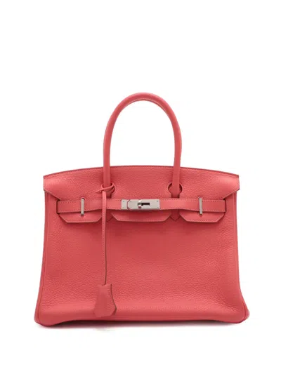 Pre-owned Hermes 2014 Clemence Birkin Retourne 30 Handbag