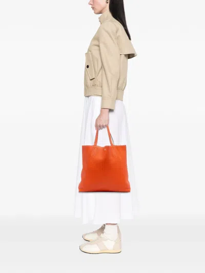 Pre-owned Hermes 2014 Clemence Double Sens 36 Tote Bag In White