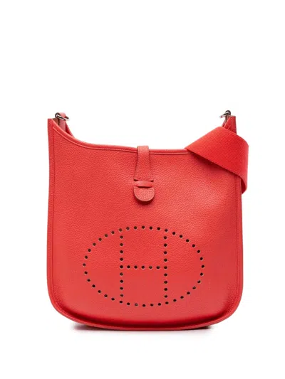 Pre-owned Hermes 2014 Clemence Evelyne Iii 29 Pm Crossbody Bag