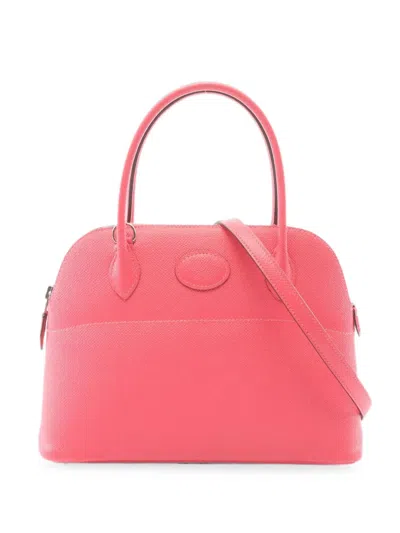 Hermes 2015 27 볼리드 토트 백 In Pink