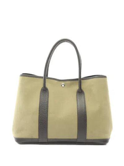 Pre-owned Hermes 2015 Garden Party Pm Tote Bag