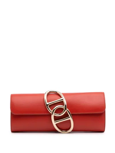 Pre-owned Hermes 2015 Tadelakt Egee Clutch Bag