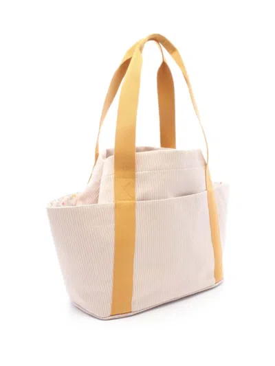 Pre-owned Hermes 2015-2026 Passe Passe Nappy Bag Tote Bag In Neutrals