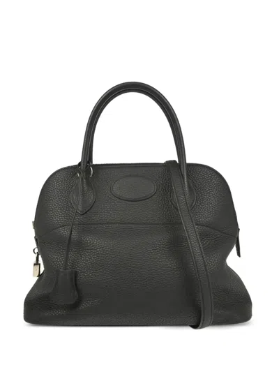 Pre-owned Hermes 2016 Bolide 31 Tote Bag In Black