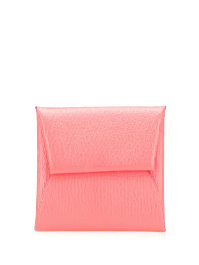 Pre-owned Hermes 2016 Chevre Mysore Bastia Coin Pouch
