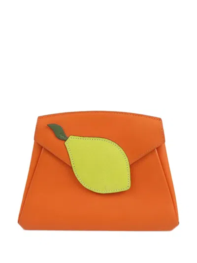 Pre-owned Hermes 2016 Swift And Chevre Hermail Lemon Tutti Frutti Wallet Long Wallets