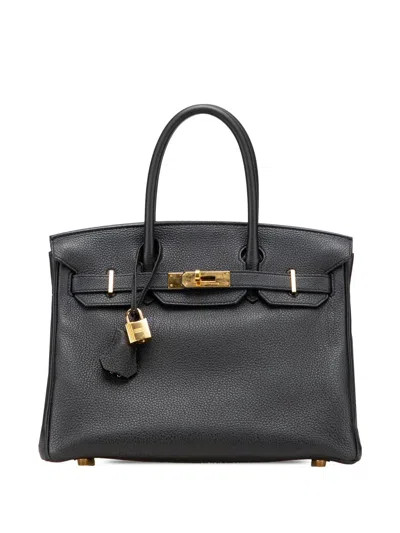 Pre-owned Hermes 2016 Togo Birkin Retourne 30 Handbag