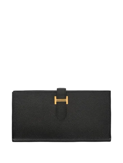 Pre-owned Hermes 2017 Bearn Soufre Wallet